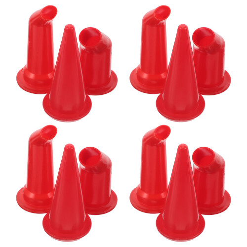 36Pièces Embouts Caoutchouc Rouges Pour Outils Étanchéité 2