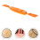 12Pièces Réflecteurs Rayons Pliables Orange Visibilité 8