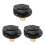 3Ensembles D’eau Camper En ABS Laiton Noir Avec Valve 5