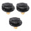 3Ensembles D’eau Camper En ABS Laiton Noir Avec Valve 6