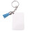 Sublimation Keychain Blanks Bulk 120Pcs Keychain Blanks Set with Rectangle Sublimation Blanks,for DIY Keychain Crafting 4