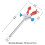 2 Prong Swivel Clamp, Multipurpose Sturdy 2-Prong Dual Adjustable Clamp Lab Extension Clamp Laboratory Accessory 6