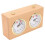 Mechanical Wood Chess Timer Portable Stress Relief Clock 15.4cm 14