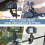 Scooter Action Camera Mount 360 Ballhead Magic Arm Double   Adapter for  for  Action Camera Clip 2