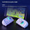 Aolion for  /Lite/Oled Joypad BT 5.2 L/R Gamepad with RGB Light Game Controller for PC Android IOS 4