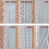 Set van 6 Wood Clay Modeling Pattern Rollers Kit, Clay Rolling Pin Textured Hand Roller Houten Handvat Aardewerk Tools Set 3