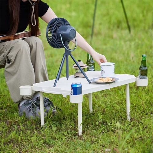 Outdoor Folding Table, Portable Folding Table, Camping Picnic Table, Rectangular Household Dining Table 2