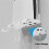 Wall Mount Storage Bracket Space-Saving Stand with Gamepad and Headphone Holder for   5 Slim White 5