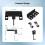 Wall Mount Storage Bracket Space-Saving Stand with Gamepad and Headphone Holder for   5 Slim Black 8
