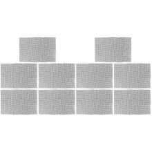 10Pcs Reusable Black Flower Pot Mesh Pads Plastic Drainage