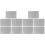 10Pcs Reusable Black Flower Pot Mesh Pads Plastic Drainage 1