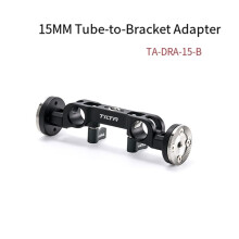 TILTA 15mm LWS Dual Rosette Adapter TA-DRA-15-B for Rosette Extender Arms Hand Grips for Camera Rig Stability and Flexibility
