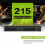 EQ215S Active Balanced Dual 15Band Graphic Equalizer Professional Audio Sound Processor for Studio/Live Performances(EU) 2