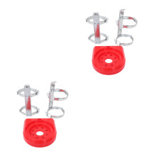 2Pcs Sturdy Metal Fire Extinguisher Holder Wall Mount for Home Office