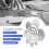 Round Leather Cutting Tools Metal Corner Cutting Ruler Circle for DIY Leathercraft Working Drawing Leather Projects A 2