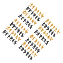1600Pcs Plastic Medieval Knight Figurines Mini Soldiers Model Toy Set