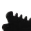 Ceramic Gua Sha Board Black Massager for Legs Neck 8