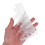 4Pcs Plastic Finger Skateboard Holder Clear Portable Display Organizer 10