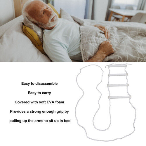 'Luminous Bed Aid Ladder Adjustable and Portable for Disabled Users. 2