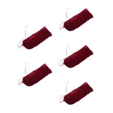 5Pcs Portable Plush Violin Covers Fabric Scratch Resistant Accessories