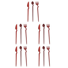 15Pcs Dark Red Wood Hair Pins for Women Retro Chinese Hair Chopsticks
