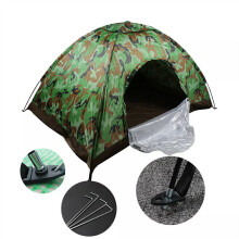 Pop Up Hiking Tent 1-2 Man Person Family Camping Outdoor Festival Shelter