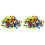 400Pièces Marqueurs Plastique Multicolores Pour Jeux Et Maths 1