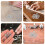 120Pièces Connecteurs 8 Figure En Inoxydable Argent 3