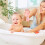 5Pièces Thermomètres Bain Bébé Rose Usage À 11