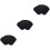 36Pcs Ergonomic Black Shoe Stretcher Plastic Boot Keeping Tool 7