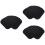 36Pcs Ergonomic Black Shoe Stretcher Plastic Boot Keeping Tool 8