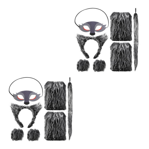 2Ensembles Ensemble Costume Oreilles Et Queue 2