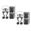 2Ensembles Ensemble Costume Oreilles Et Queue 6