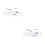 2Sets Ergonomic Gaming Keyboard Mouse White Rgb Backlit Waterproof 10