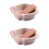2Ensembles Ensembles Bassines Doubles Rose À Pour Dorm. 10