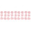 3Pcs Pink Crystal Stone Collection Decorative Ornaments for Tables 5