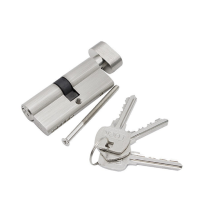 Slotcilinder met 3 sleutels / deurslot met hoge beveiliging  60 mm