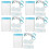 5Sets ABS Lens Applicator Portable Remover Tool Set 8