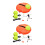 2Sets Portable Orange Tennis Training Tool with Base for Self Practice 8