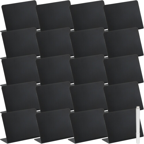 4Ensembles Tableau Noir De Effaçable Pour Étiquetage 2