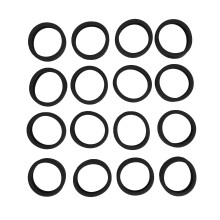 Super Pliable Sealing Ring Wear Resistant Shock Absorbing Vibration Damping Noise Reduction Temperature Resistant Corrosion Resistant Universal Fit