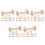 40Pcs Wood Empty Bobbins for Embroidery and Wire Weaving DIY Projects 5