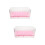 2Pièces Bac À Litière Chat Portable Rose Anti-Éclaboussures 7