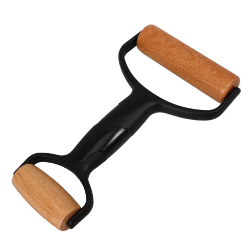 5Pcs Durable Wood Plastic Rolling Pin Dual Ends Pastry Baking Tool 1
