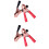 4Pcs Battery Clippers for Circuit Connect Use Assorted Color Durable 6