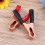 4Pcs Battery Clippers for Circuit Connect Use Assorted Color Durable 10