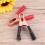 4Pcs Battery Clippers for Circuit Connect Use Assorted Color Durable 11