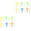 12Ensembles Clips Ciseaux Enfant Plastique Pour Extérieur 3