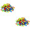 400Pièces Marqueurs Plastique Multicolores Pour Jeux Et Maths 6