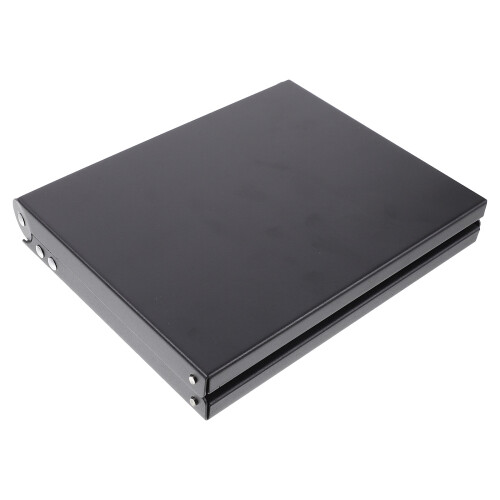 2Pcs Portable Folding Table Mini Camping Table Black Steel Outdoor Use 1